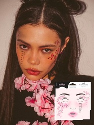 Набор переводных мейкап тату FACE TATTOOS   Nippon Sakura