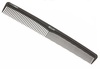 Расчёска CARBON brawn рабочая комбинированная 18,5 см.