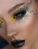 Сталь ГлиттерГель. Блёстки для лица и тела, 3 мл / Queridos Glitters