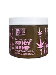 FAM FOR Гидрофильный скраб для лица Конопляный-пряный Банка 200 мл