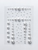 Кристаллы для лица Miami Tattoos "Pearls lines"